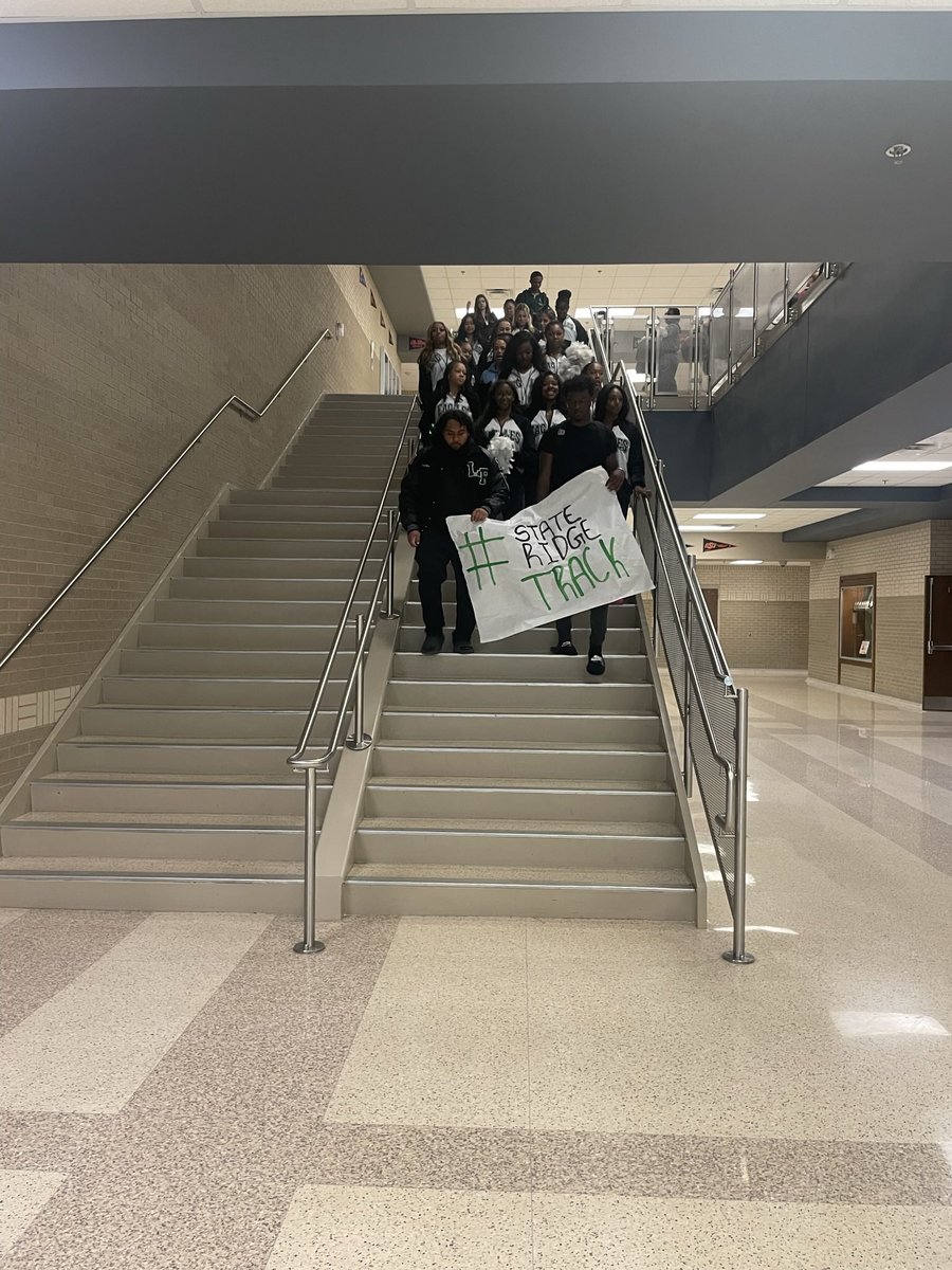 We sent Isaiha and Kasen off to the State Track Meet in style today! Good luck guys! @LRHSBOYSTRACK