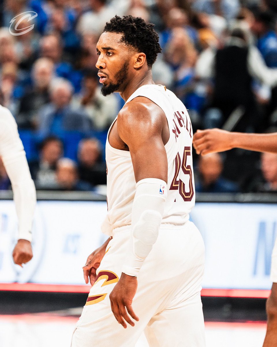 CLEsportsTalk's tweet photo. #Retweet to pay your respects to Donovan Mitchell! 50 points in the loss and got no help. #Cavs https://t.co/Rx8Vi53hPP