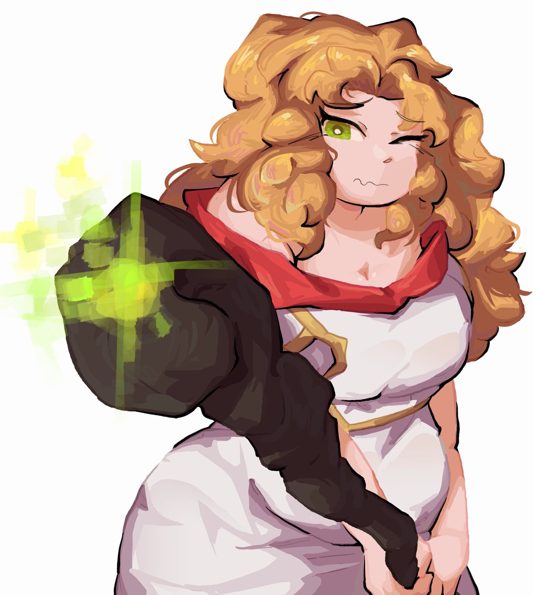 Nervous healer👩‍⚕️
Commission for @ roundabout_gal !