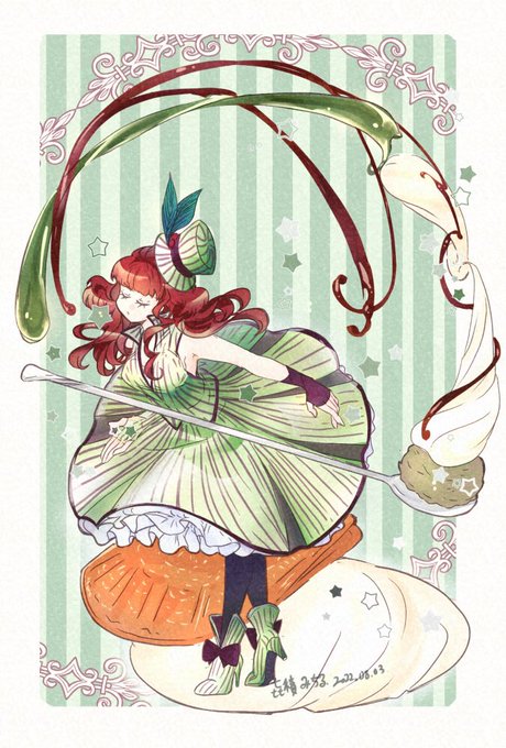「food personification」 illustration images(Latest)