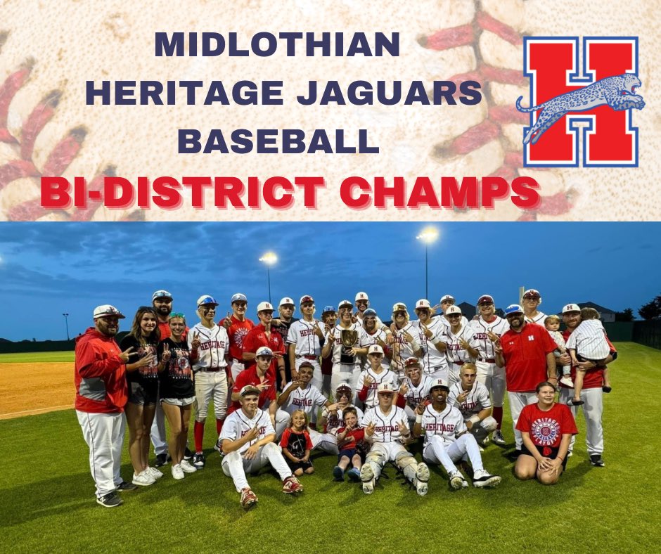 Midlothian Heritage Baseball Booster Club (@MHHSBooster) on Twitter photo 2024-05-04 01:50:10