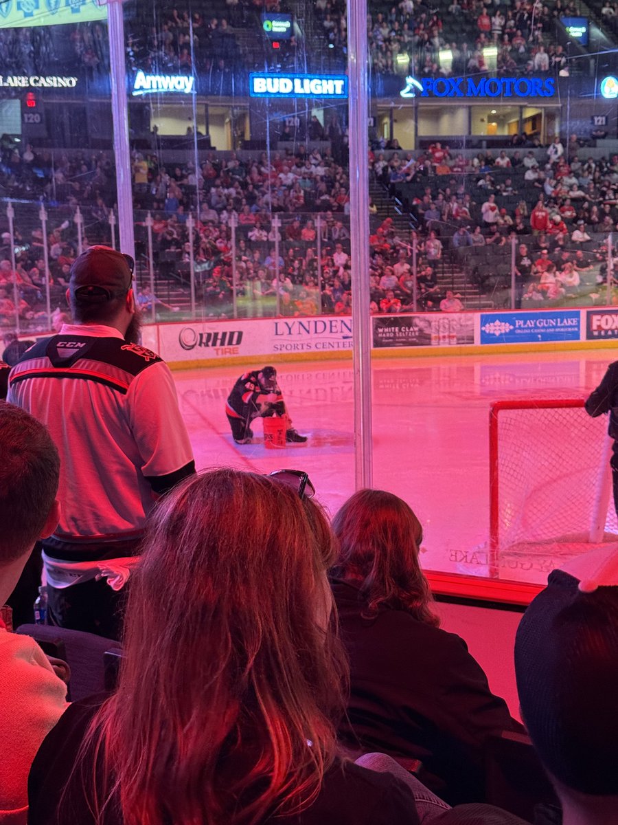 ryderstep's tweet photo. @HockeytownWpod Is there an angle that shows the puck going in? This is where I’m sitting and none of us saw the puck go in the net https://t.co/3VNTucHtPk