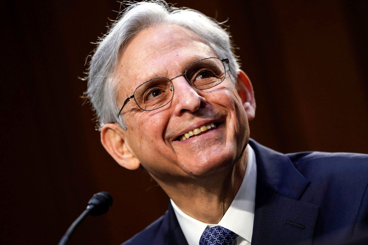 There is a reason why Donald John Trump never criticizes Merrick Garland. Not one time.......ever. We the American taxpayers have lost faith in the weak ass, in a coma, derelict of duty current Attorney General.