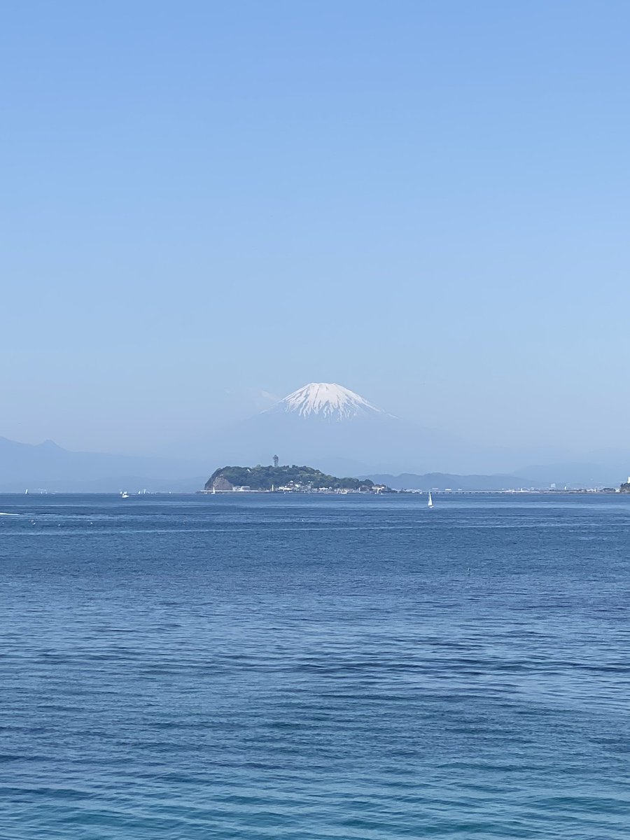 江ノ島富士山😄