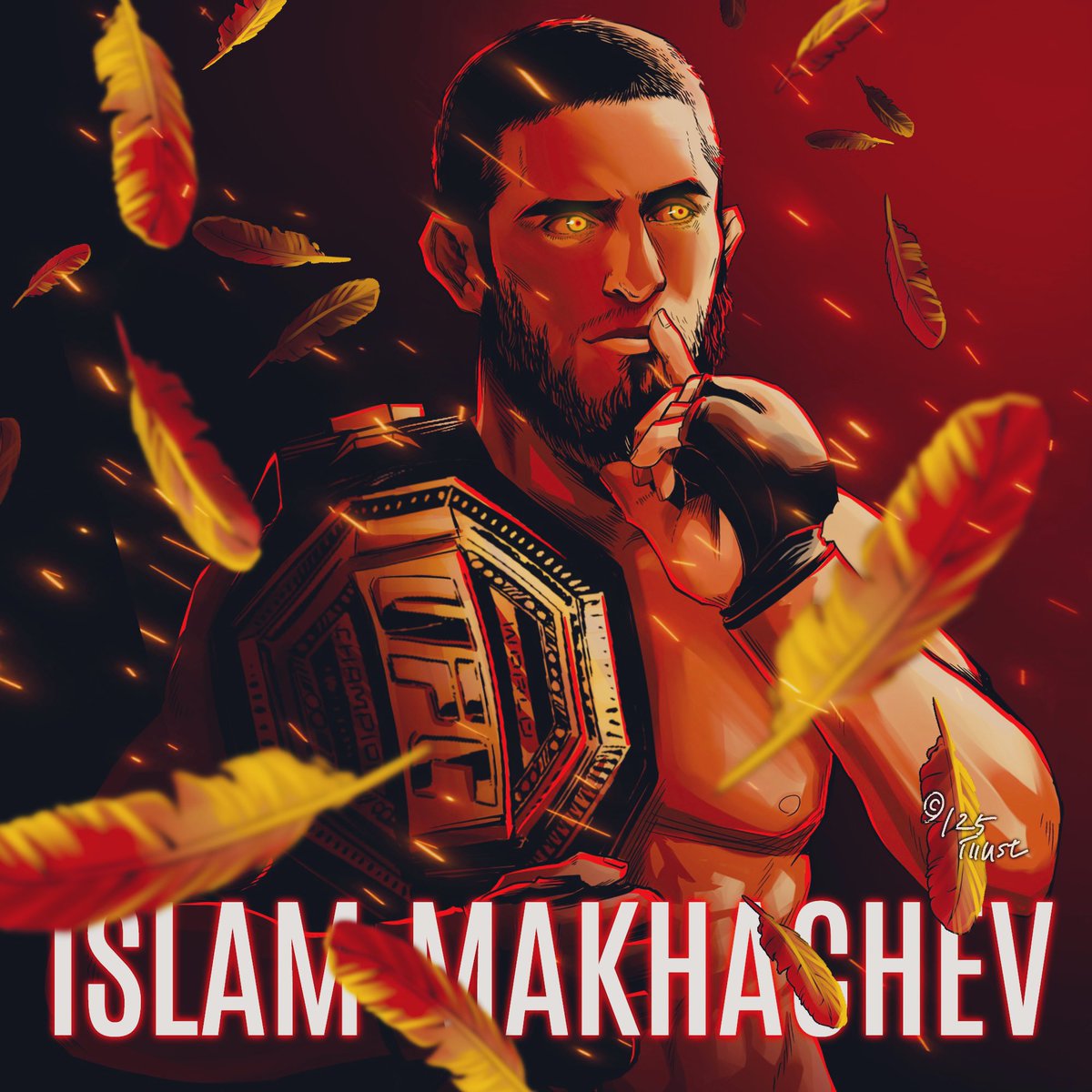 Islam Makhachev @MAKHACHEVMMA #islammakhachev #ufc #UFC302