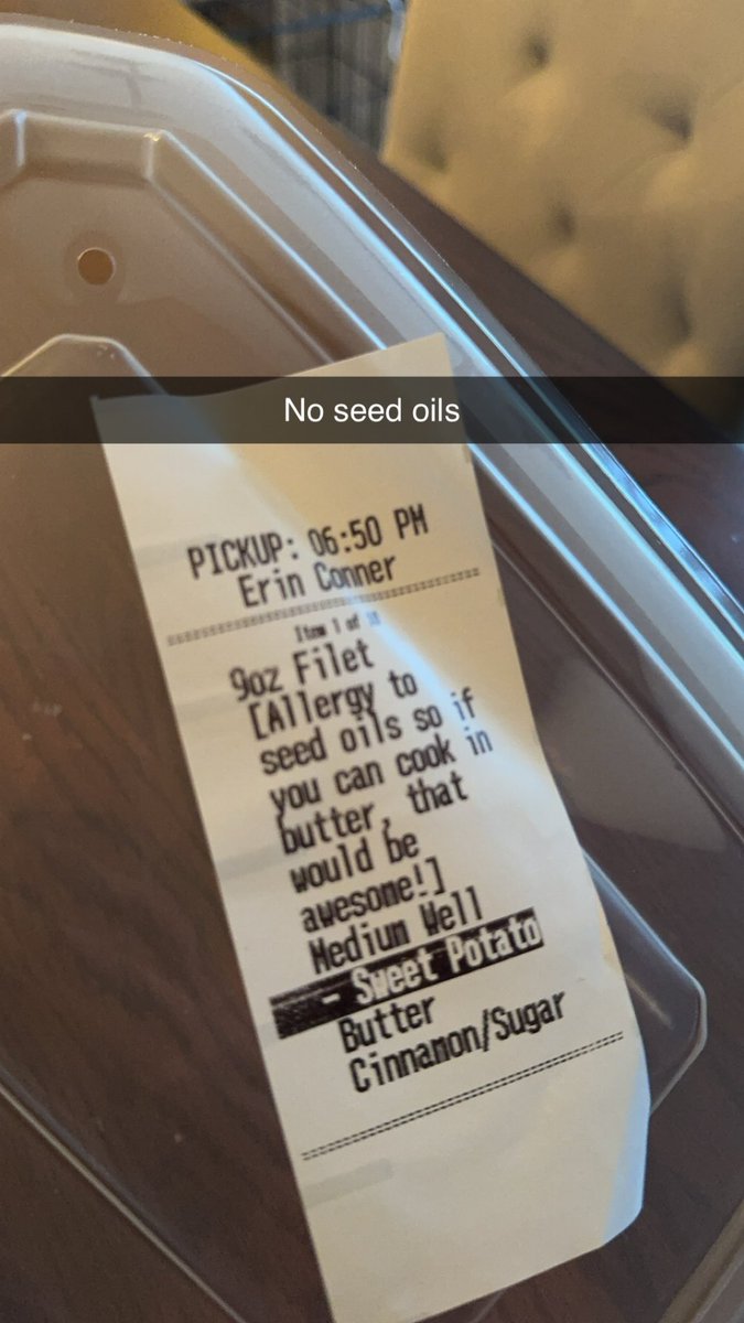 No seed oils