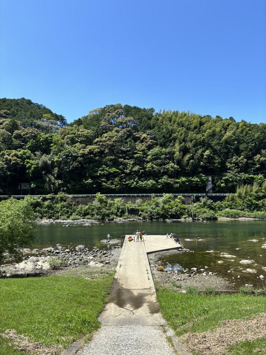 まだ冷たかった
夏になったら川キャンしたい！