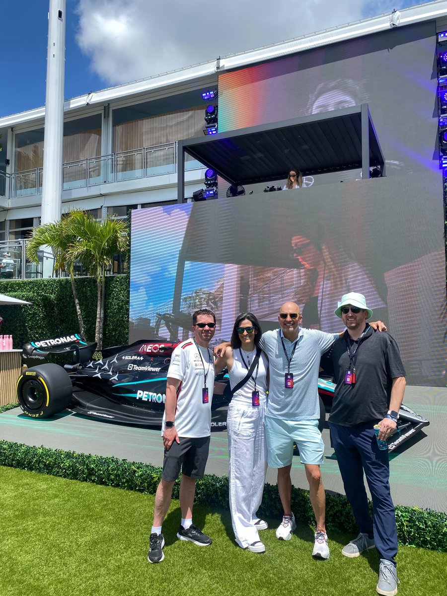 Had a hugely successful Partner Advisory Board event in Miami followed by an awesome day at the #F1 track - complete with a few celebrity sightings! 👏🎉 Thanks to everyone who attended and made this event a success! ✨ #winwithWEKA