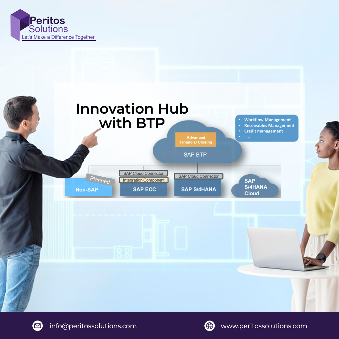 🚀 Innovation Hub with BTP: Power innovation and agility with SAP's Business Technology Platform. Connect systems, analyze data, and drive operational efficiency seamlessly. Unleash innovation:  💡📊 
#InnovationHub #SAPBTP