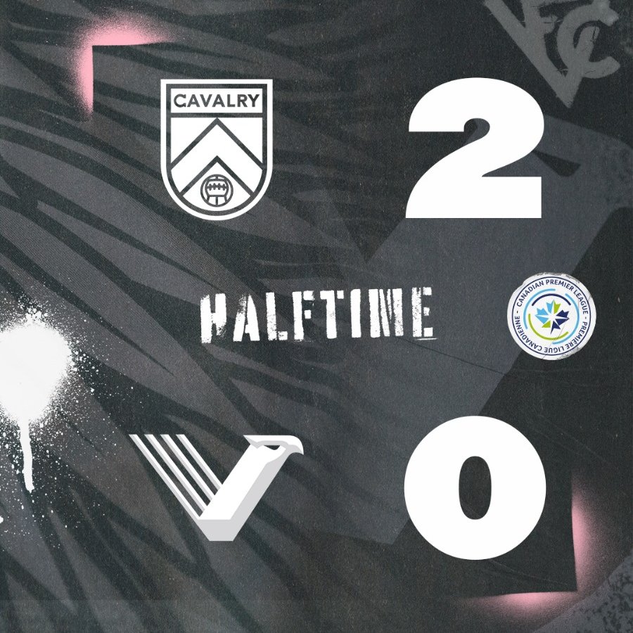 First 45 over. 

#VancouverFC #CanPL