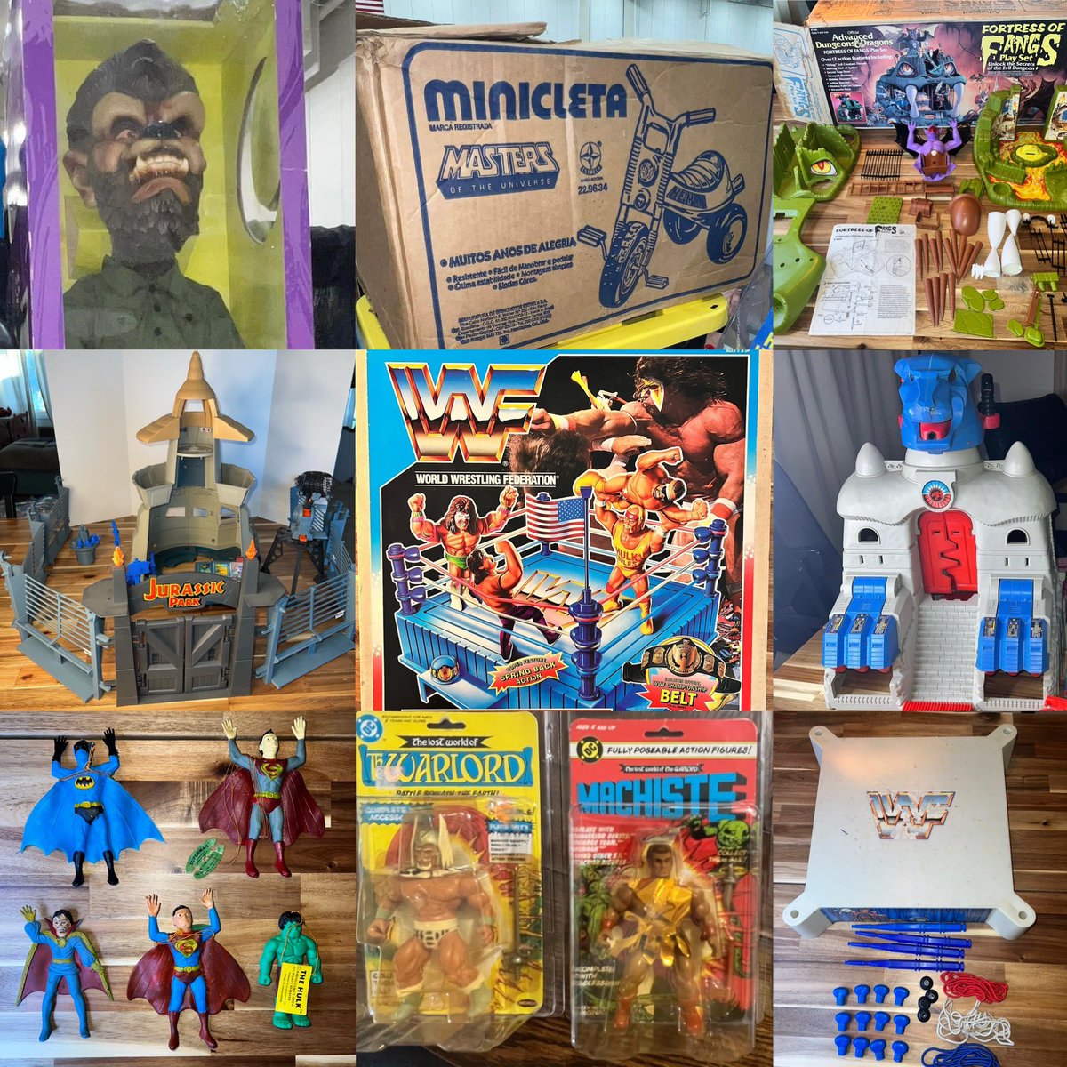 Here are some of the gems that we are bringing to the Northland #toyshow this Sunday #OldSkoolToros #Vintage #Toys