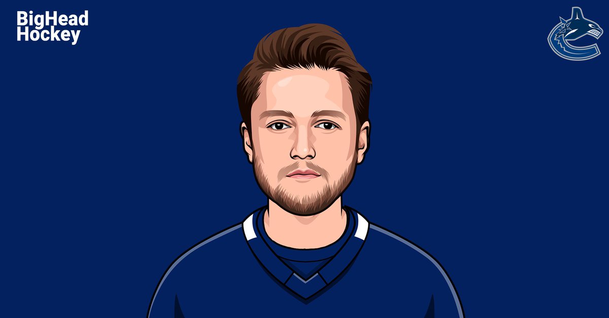 Arturs Silovs tonight:

— 28/28 saves
— first career NHL shutout
— won Vancouver a round for first time since 2020
— 3.21 goal saved above expected

We don’t have a Silovs head so here’s Thatcher Demko.