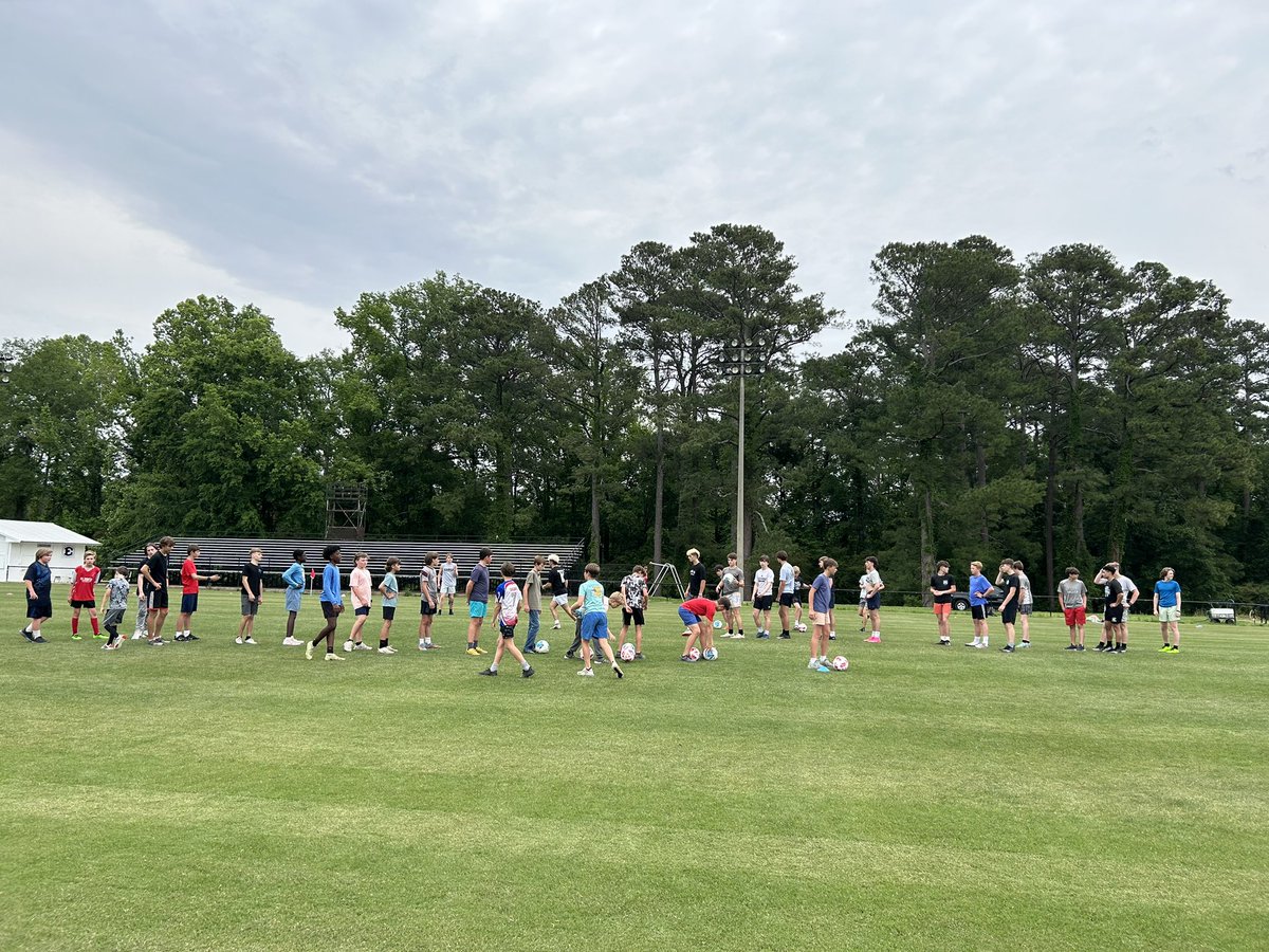 ENTSoccer21's tweet photo. Two big groups for tryouts this year! Very exciting! List will be posted on Monday https://t.co/tMkGNDPMw9