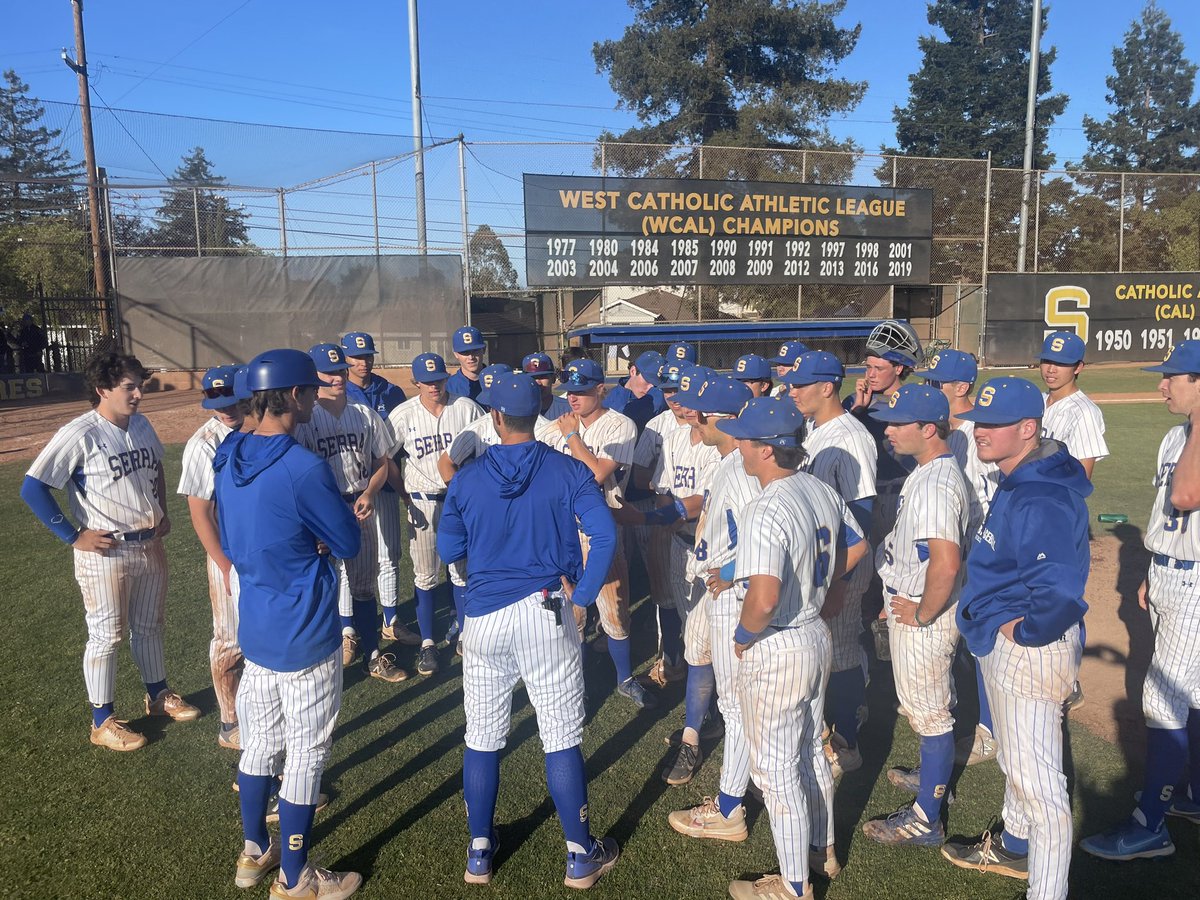 Congratulations to the Varsity baseball team on their 13-2 win over Mitty, which earned them a share of the WCAL regular-season League championship. Now, they're onto the playoffs.