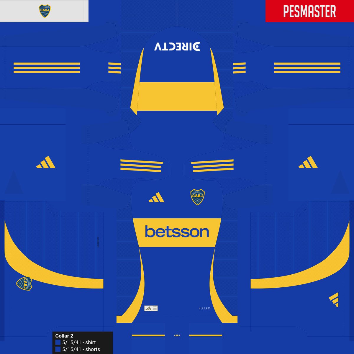 Kit Boca Juniors Home 24-25 🇦🇷
#PES2021 🎮⚽️