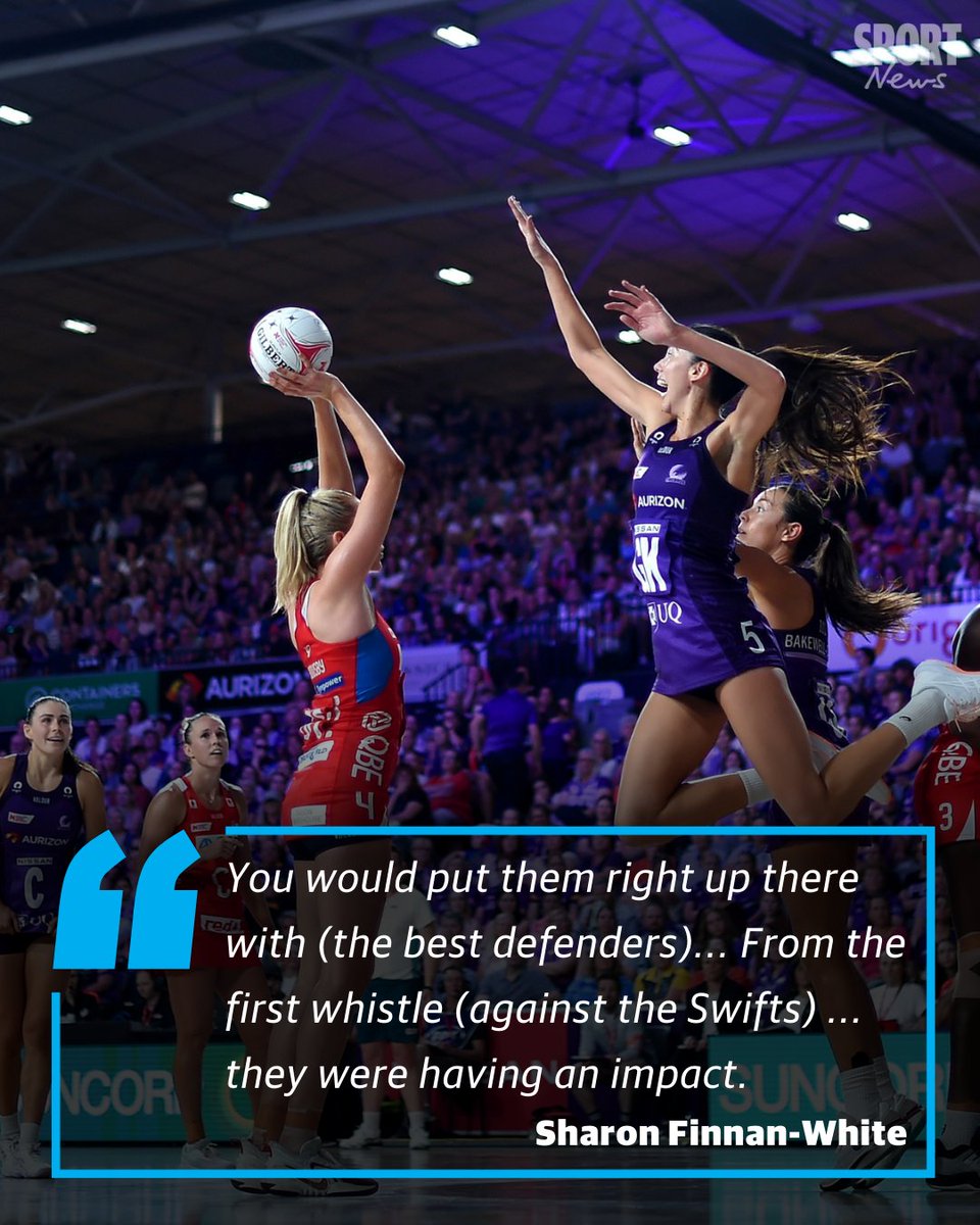 A second-year goalkeeper and her former state league teammate have been rated among the best defenders in the league as the Firebirds show they cannot be discounted by Super Netball rivals. ✍️ @EmmaGreenwood12 MORE 👉 bit.ly/3WtZDl8