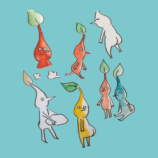 「#pikmin3」|Tatoのイラスト
