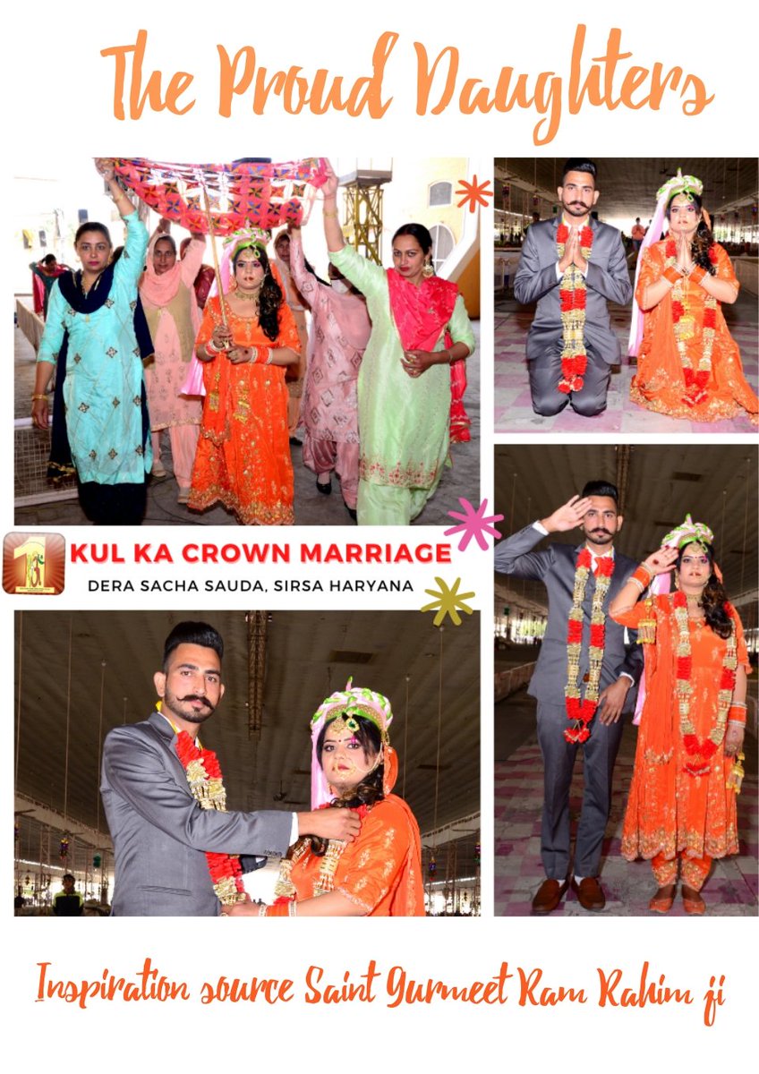 Saint Ram Rahim, Dera Sacha Sauda has embarked on a transformative journey aimed at challenging societal norms and empowering women across various spheres of life. Under ‘Kul Ka Crown’, DSS challenges traditional notions inheritance and promotes girl's lineage.#TheProudDaughters