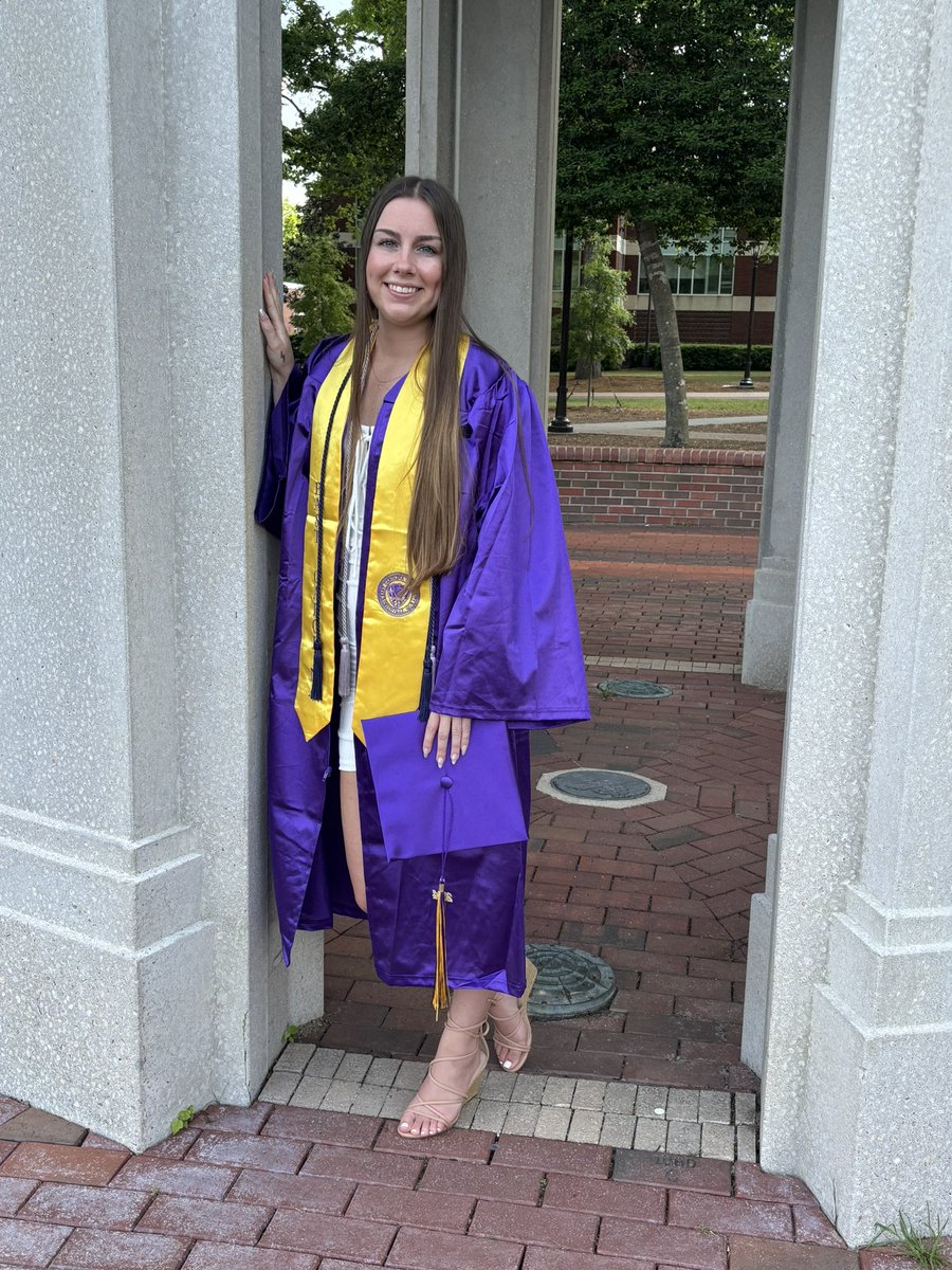 She’s all graduated! #ECUclassof2024
#ECU24