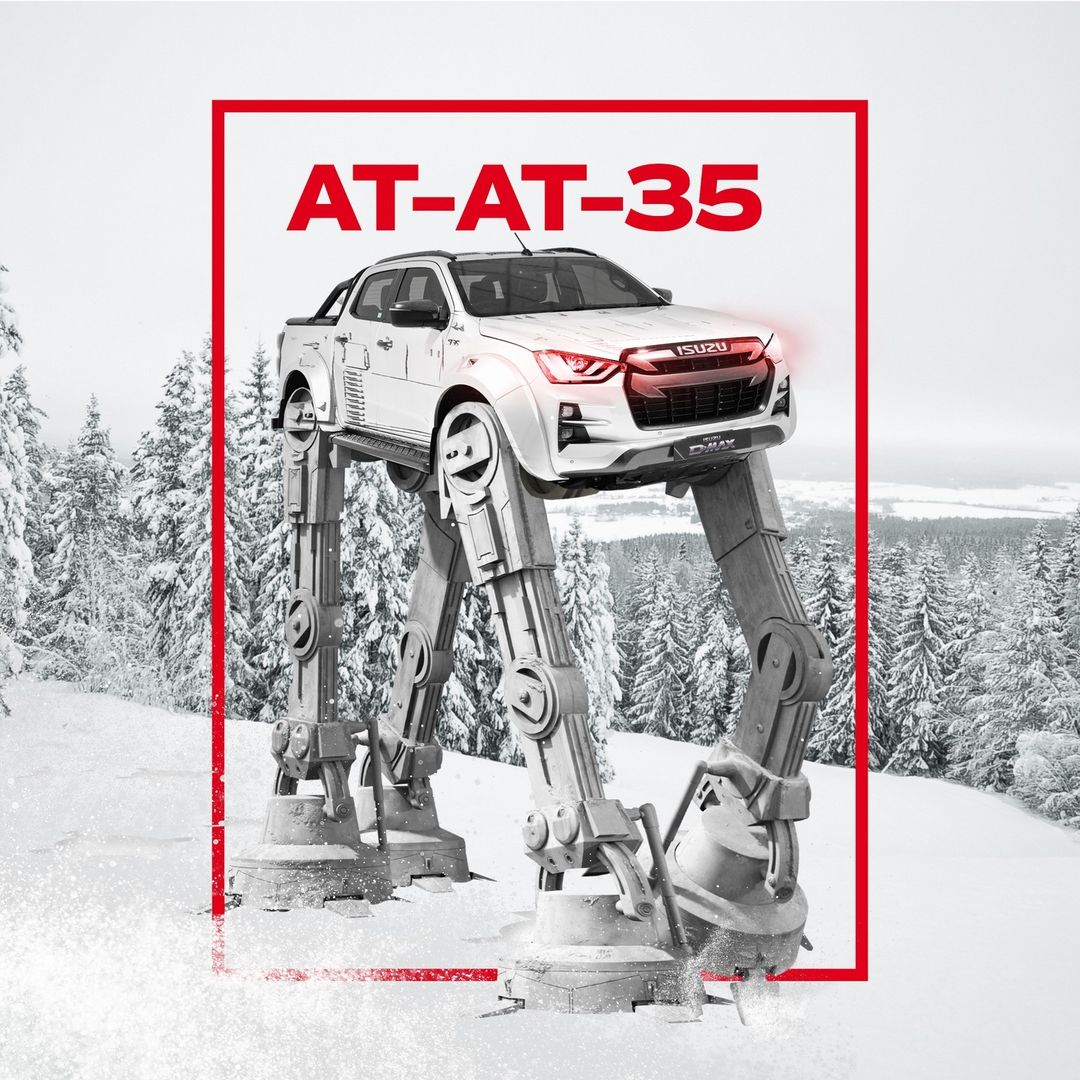 May the 4th be with you… Happy #StarWarsDay!

Discover the New-Look #IsuzuDMax #ArcticTrucks AT35 on our website: isuzudmax.co.uk/isuzu-d-max-ar… #Isuzu #DMax #IsuzuDMaxArcticTrucksAT35 #Maythe4th #Maythe4thBeWithYou