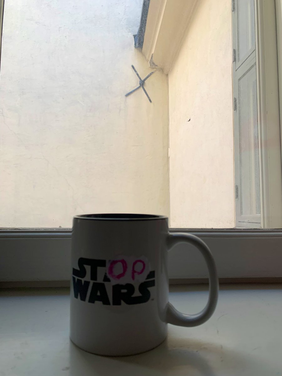 #MayThe4thBeWithYou
#Stopwars 
🦾☕️