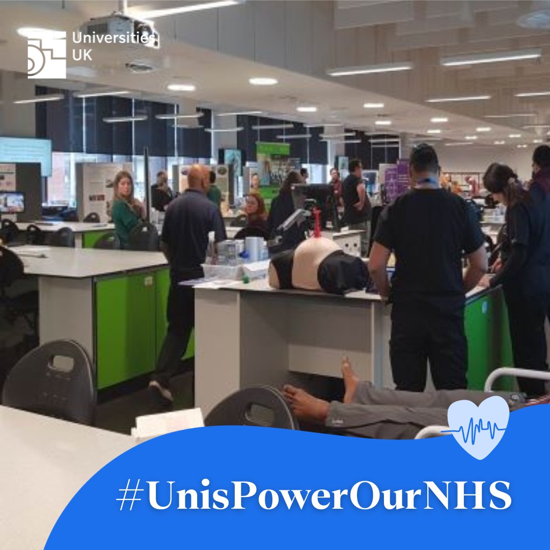 Bob is a full-body simulator mannequin who blinks, breathes, has a pulse and talks, created by @LivUni. He provides students with the opportunity to practice different medical procedures in a realistic but safe environment. How do #UnisPowerOurNHS?👇 loom.ly/l-a9tb0