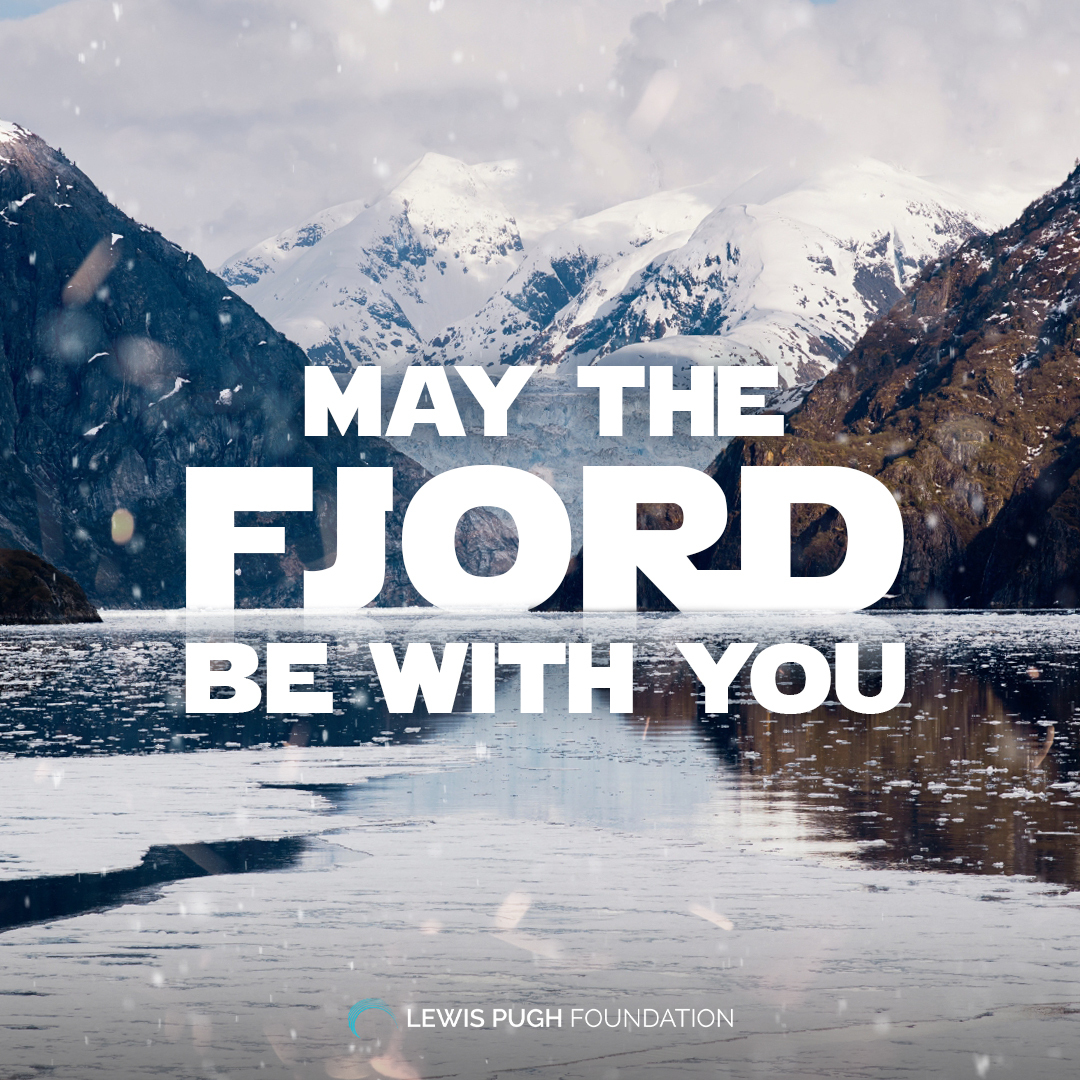 Celebrate the Force of nature on #StarWarsDay! Our fjords, carved by glaciers, are not just beautiful – they're vital ecosystems that support diverse marine life and serve as crucial indicators of environmental change 🧊🌌⏳ #MayThe4thBeWithYou