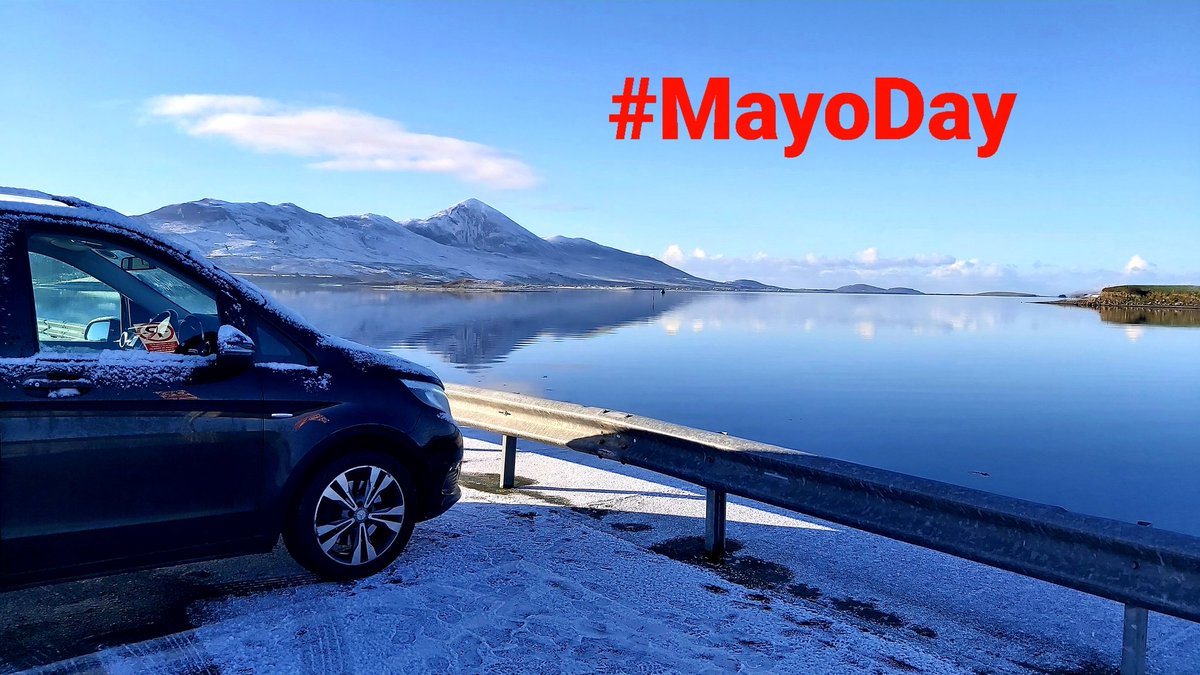 Happy Mayo Day to everyone around the world. A big 'Hi' from all of us in Westport #MayoDay #Ireland wedrive.ie 💚❤️