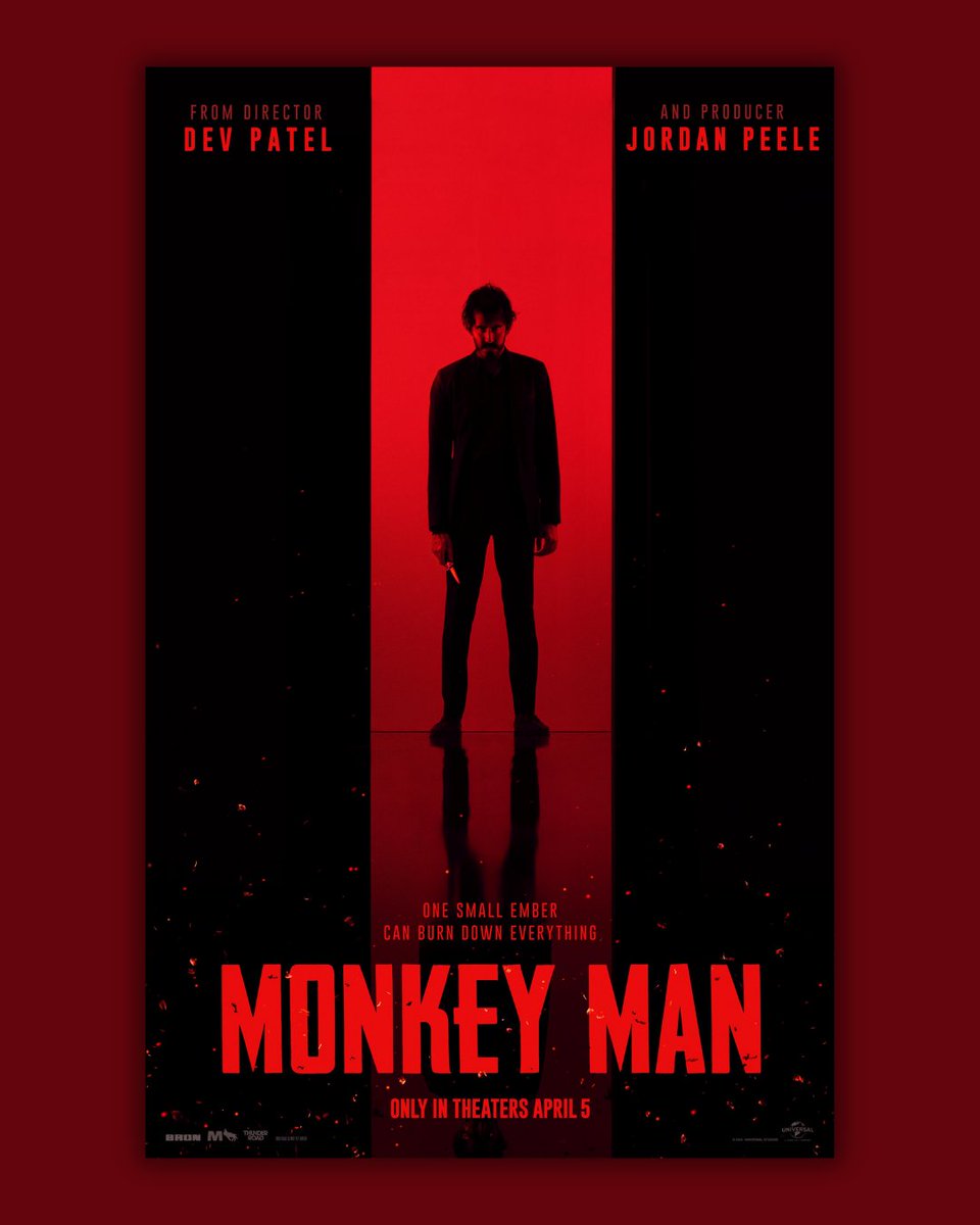 🎬 MONKEY MAN (2024)

This movie boldly confronts India's class division, exposes the baba culture and challenges corrupt governance which goes against the core BJP ideology.

Far better content than low-IQ Bollywood junk and no wonder why it got banned in India.

Must watch ✅️