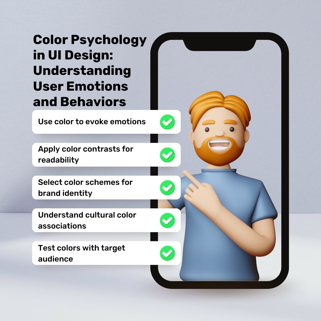 Unlock the power of emotion in design! 🎨💡 Dive into the world of UI design with color psychology. Craft experiences that resonate and drive user behavior. Start designing with purpose today! 🚀

#ColorPsychology #UIDesign #UserEmotions #UserBehaviors #UIUX