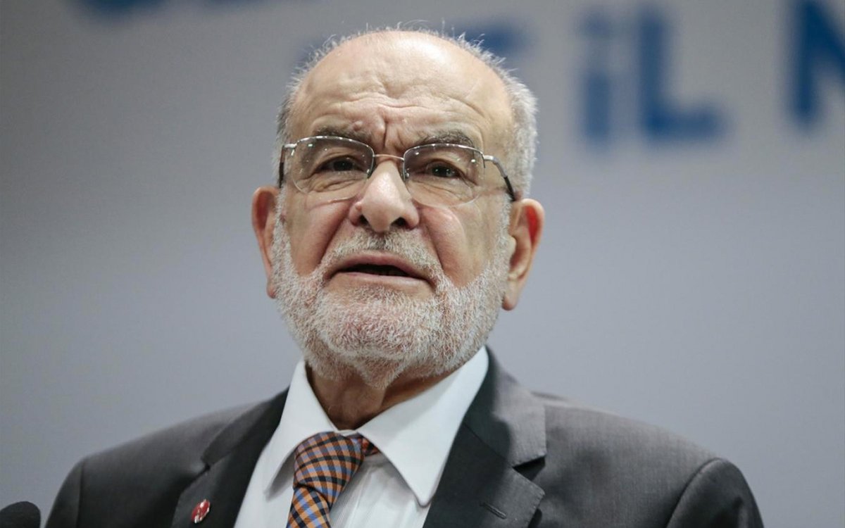 Saadet Partisi Genel Başkanı Temel Karamollaoğlu, siyasetten tamamen çekilmeyeceğini ancak genel başkanlıktan ayrılacağını söyledi.