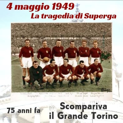 #anniversario #75anni #superga #4maggio 1949 #GrandeTorino