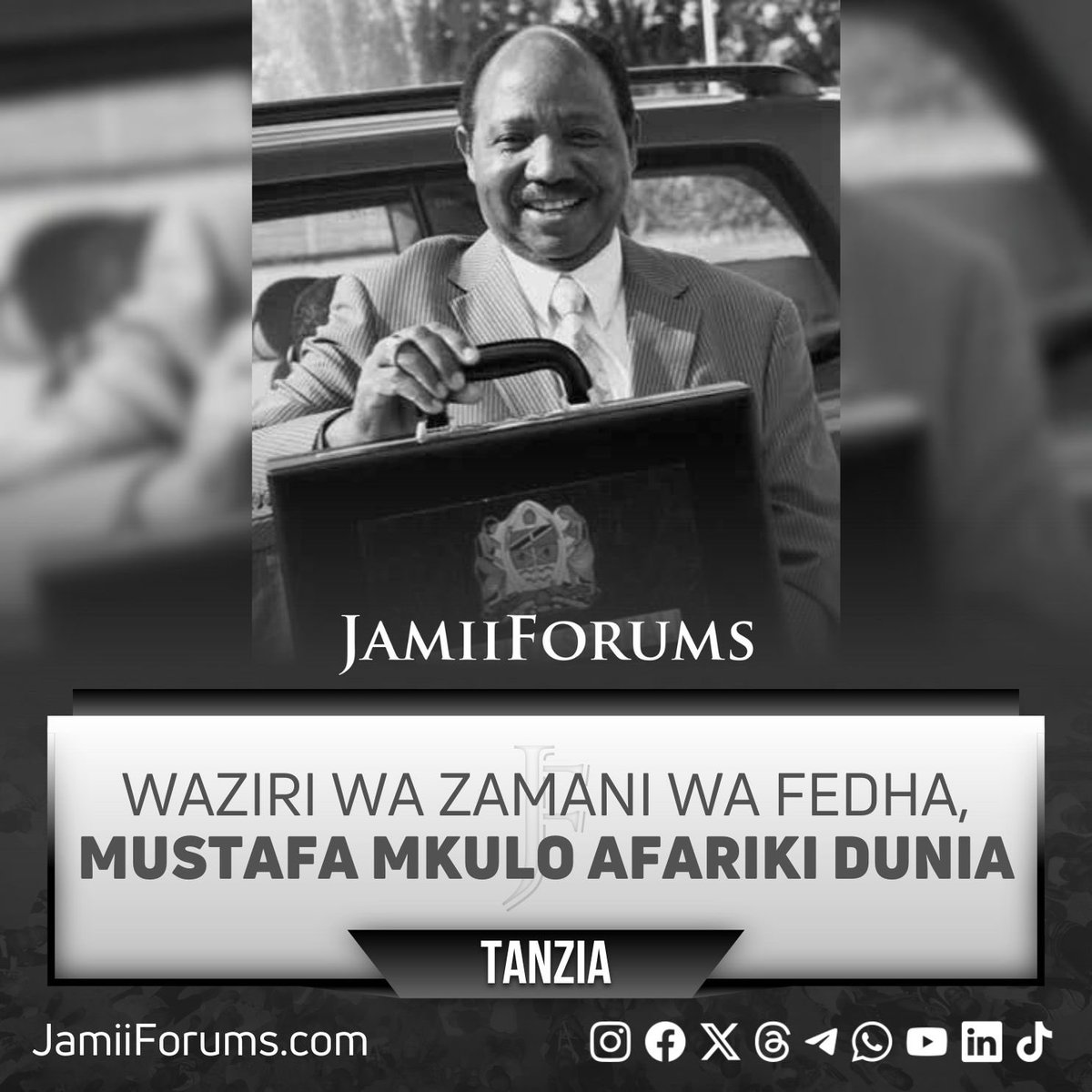 TANZIA: Aliyewahi kuwa Waziri wa Fedha na Mbunge wa zamani wa Kilosa mkoani Morogoro, Mustafa Haidi Mkulo amefariki wakati akipata matibabu katika Hospitali ya Taifa Muhimbili Mkulo amewahi kuwa Waziri katika Serikali ya Awamu ya 4 lakini aliondolewa katika nafasi hiyo baada ya…