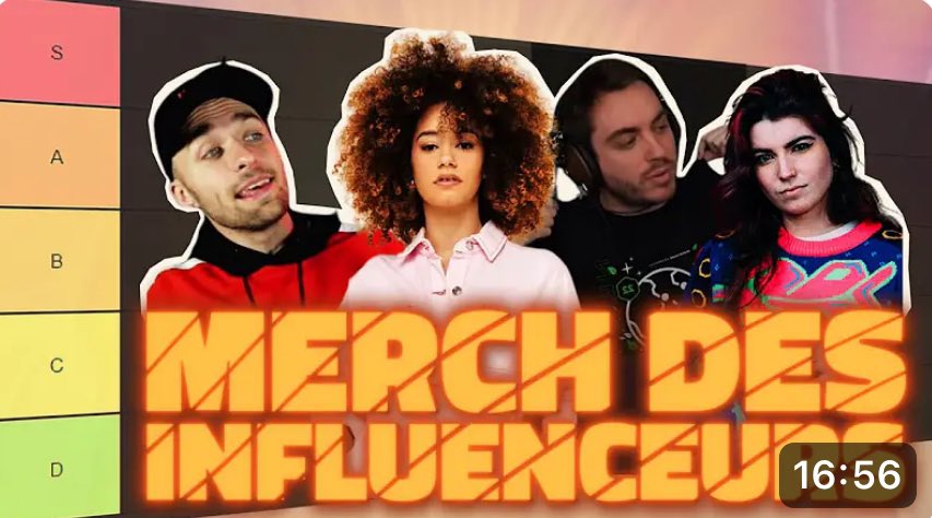 outfeatshow's tweet photo. Nouvelle vidéo YouTube on fait la tierlist du merch des influenceurs (pardon Lucas) 

https://t.co/kugmAZkUVo https://t.co/Bck8FIkGDE