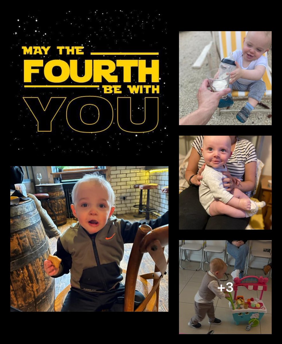 Happy Birthday, to our legend of a little Jedi. Walter is two today 🎁 💝 PS: Happy Star Wars day!
