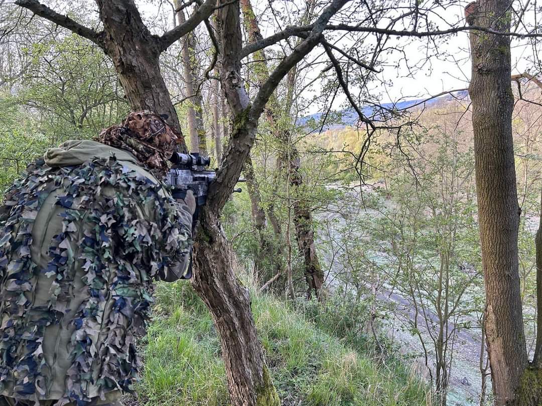 Czech woodland warriors.

Reconaissanance Group of 44th light motorized battalion.