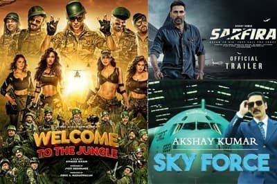 #akshaykumar #WelcomeToTheJungle 
#SkyForce 
✨️✨️✨️✨️✨️💕💕💕💕se🙏🙏🙏🙏