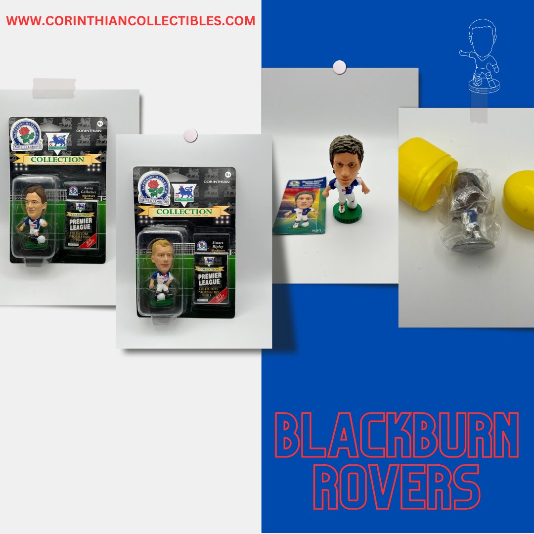 We have a range of Blackburn Rovers retro figures and memorabilia. 

See our range here - zurl.co/qBsA 

#CorinthianCommunity #BlackburnRovers #Blackburn #Rovers #BRFC #Football #PremierLeague #TheChampionship