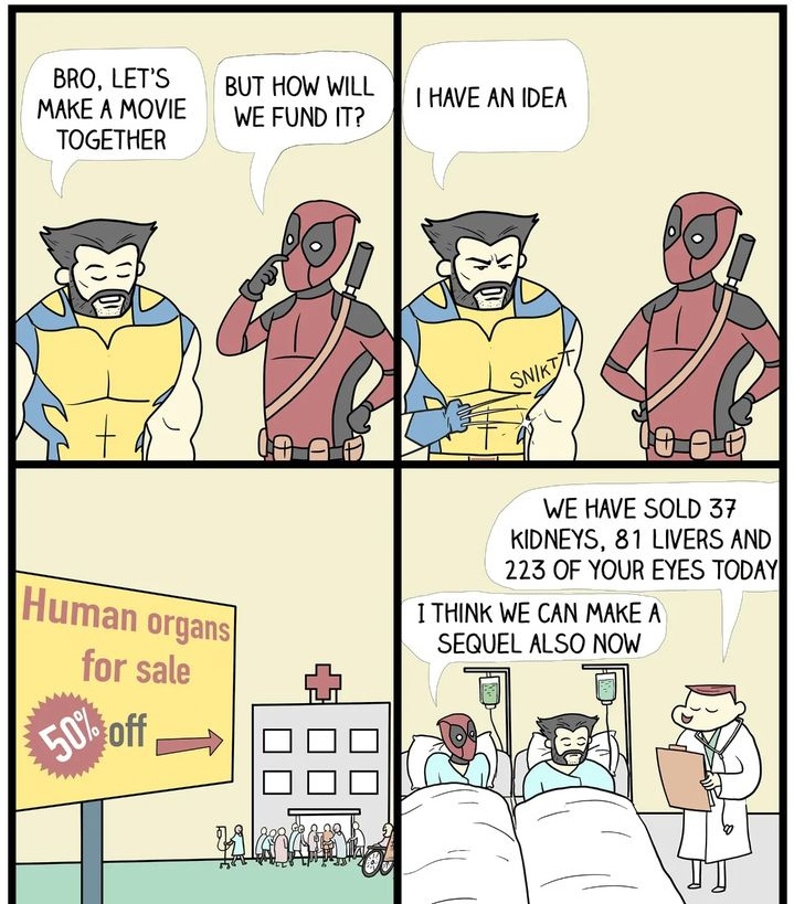 Yeah, That's probably what happened!
#DeadpoolAndWolverine #Deadpool3 #Wolverine #XMen97