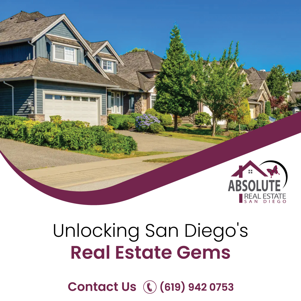 Unlocking San Diego's Real Estate Gems 
#SanDiegoHomes #RealEstateDeals