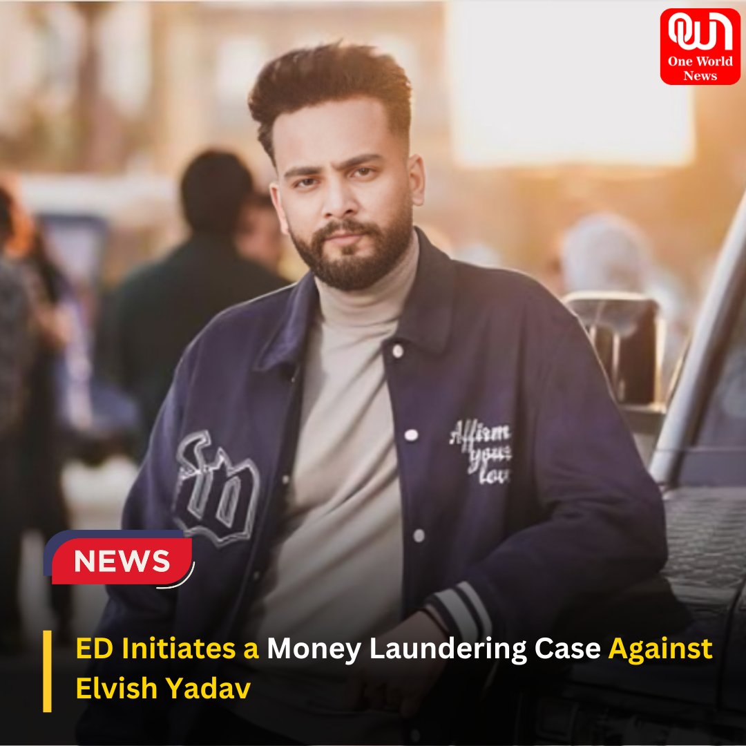 The Enforcement Directorate (ED) has initiated a money laundering case against YouTuber and social media influencer Elvish Yadav, focusing on his ownership of a fleet of luxury cars. #elvishyadav #Moneylaunderingcase #enforcementdirectorate #youtuber #oneworldnews