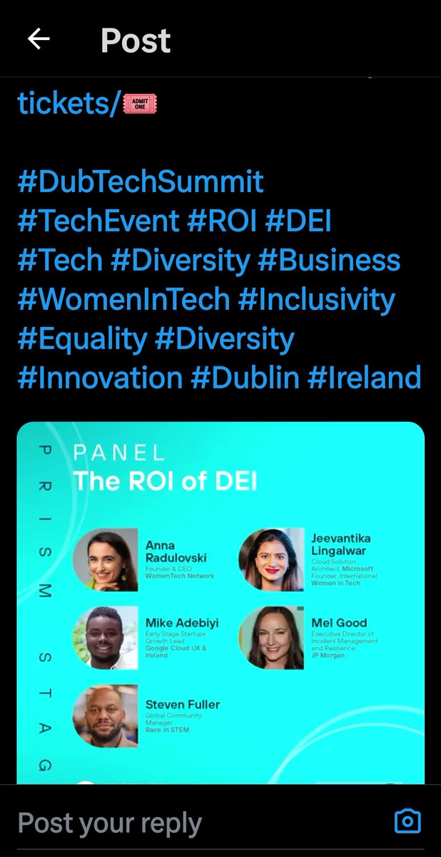 @DubTechSummit you have a massive problem. What can you see wrong with this image👇 #dubtechsummit