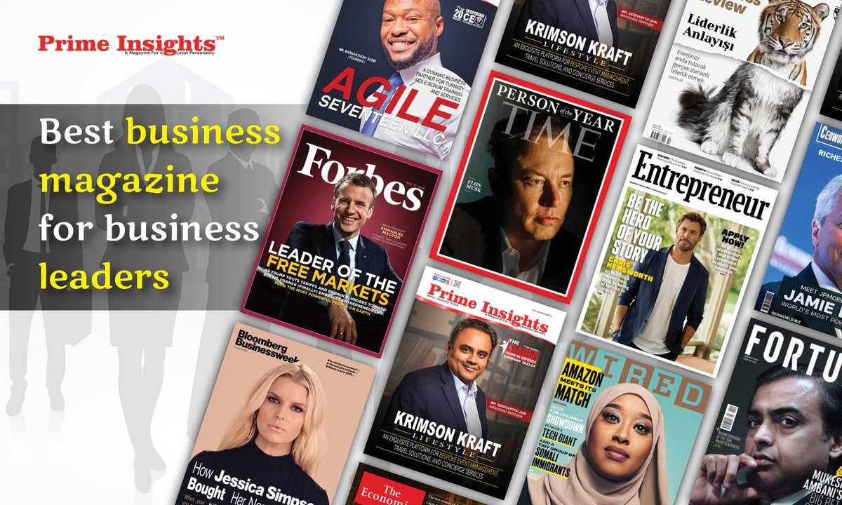 Best Business Magazine For Business Leaders

primeinsights.in/best-business-…

#businessmagazine #businessleaders #best #globalbusiness #business #leaders #vision #entrepreneurs #innovation #adaptability #communication #focus #primeinsightsmagazine
