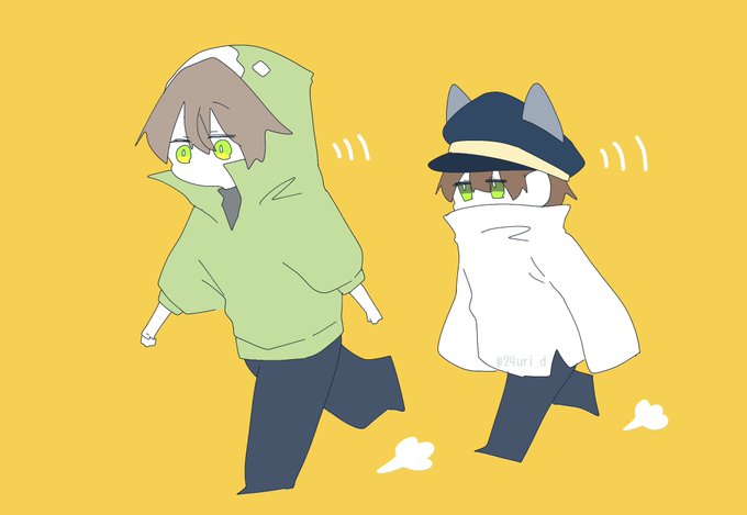 「2boys hoodie」 illustration images(Latest)｜5pages