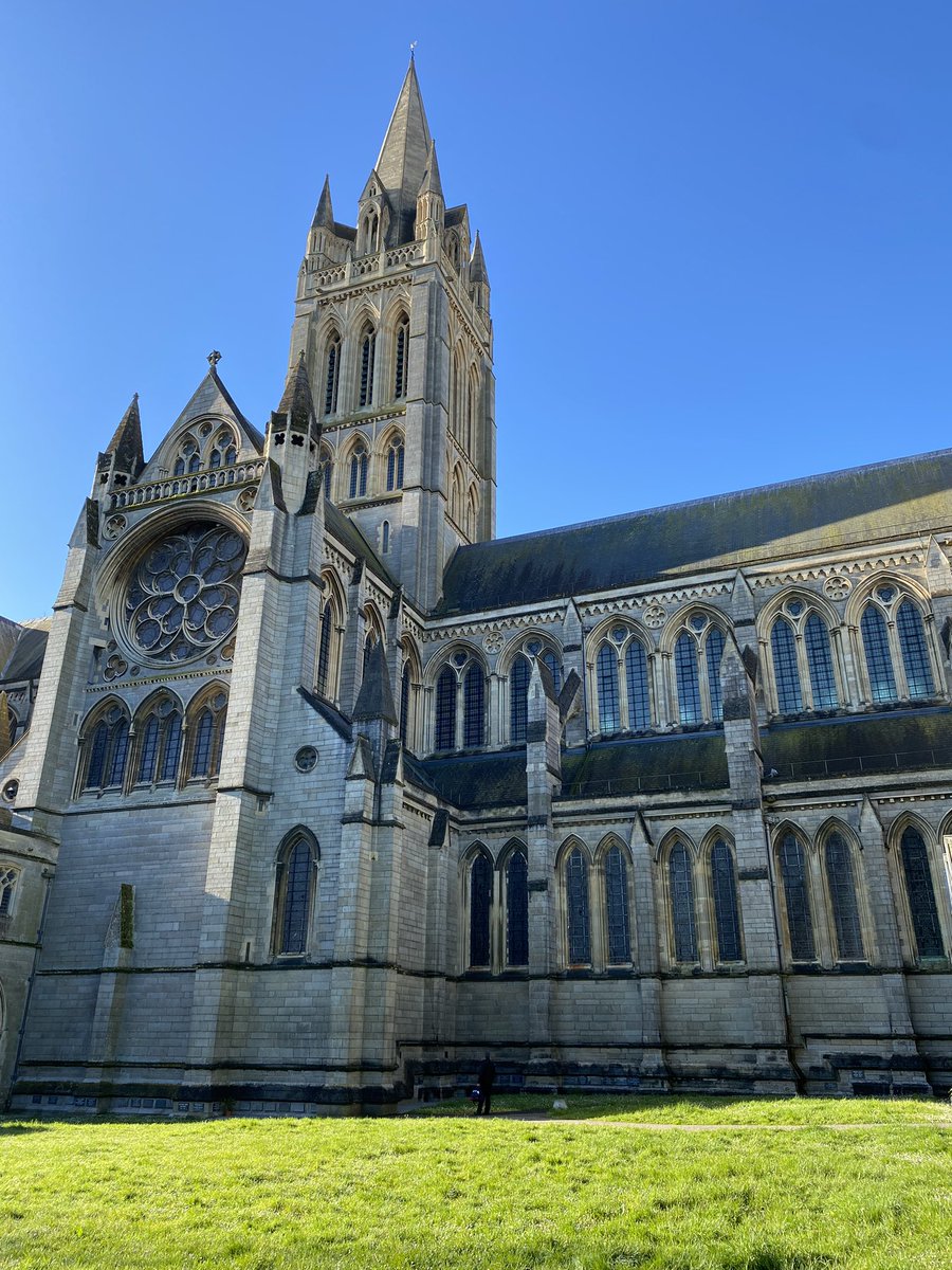 Today we are in Truro cathedral for the CIFMC competition, it’s an early start as we are up first!