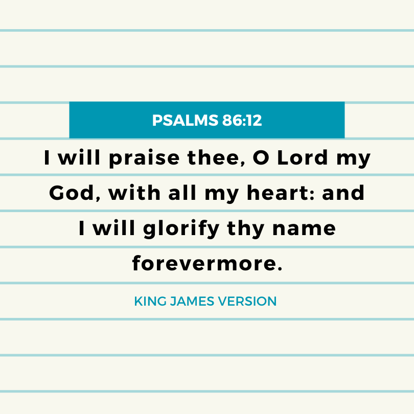 PSALMS 86:12
KING JAMES VERSION

I will praise thee, O Lord my God, with all my heart: and I will glorify thy name forevermore.

#BlessedAndThankful
#MCGICares