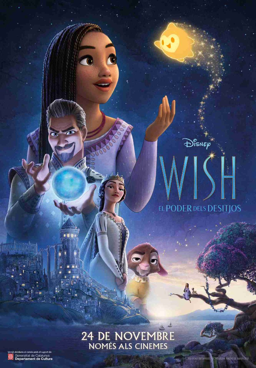 🎦 'WISH: EL PODER DELS DESITJOS' 📅 Avui, 04/05 📍 Als @ocine_es de Badalona, Blanes, Girona, Granollers, Platja d’Aro, Roquetes, Sant Celoni, Tarragona, el Vendrell i Vila-seca amb el #CINC ⚠️ Últimes sessions de la programació de primavera! ow.ly/65S650RvvLr