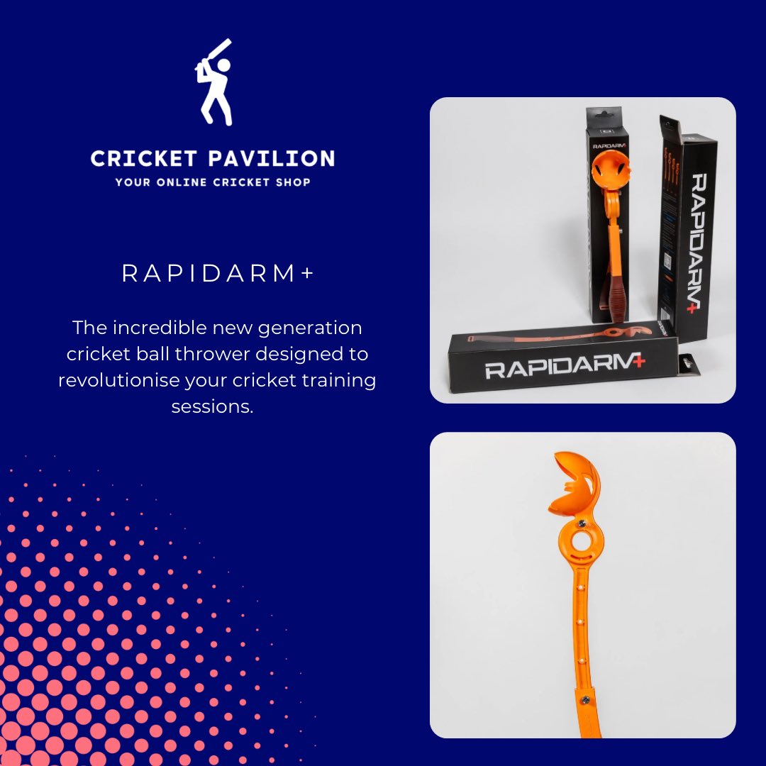 The Worlds Quickest & Easiest to use ball thrower combining speed with unmatched control and consistency. #cricketpavilion #youronlinecricketshop #playbetter #cricket #cricketequipment #crickettraining