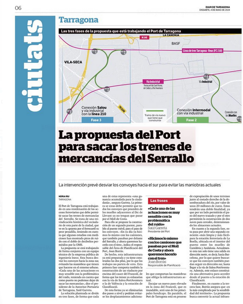 perlinterior's tweet photo. Bones notícies pels barris de la part baixa de Tarragona i per a tota la ciutat! #barridelport #serrallo #torresjordi #mercaderiesforadelaciutat #perfisensesoroll #soundless @cienciaURV Esperançats per aquest nou projecte de @PortTarragona https://t.co/X93HsDnugx