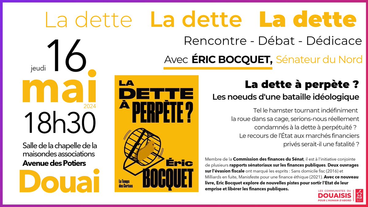 @EricBocquet @PCF @PCFNord @lavoixdunord @VDNDouai @lobservateur59 @humanite_fr